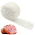thumbnail image 1 of 5m Rouleau de Filet pour Viande, Chaussette de Jambon Élastique, Filet Élastique pour Viande Fumée Volaille Filet de Boucher pour Cuisson Fumer, Ou Sécher, 1 of 5
