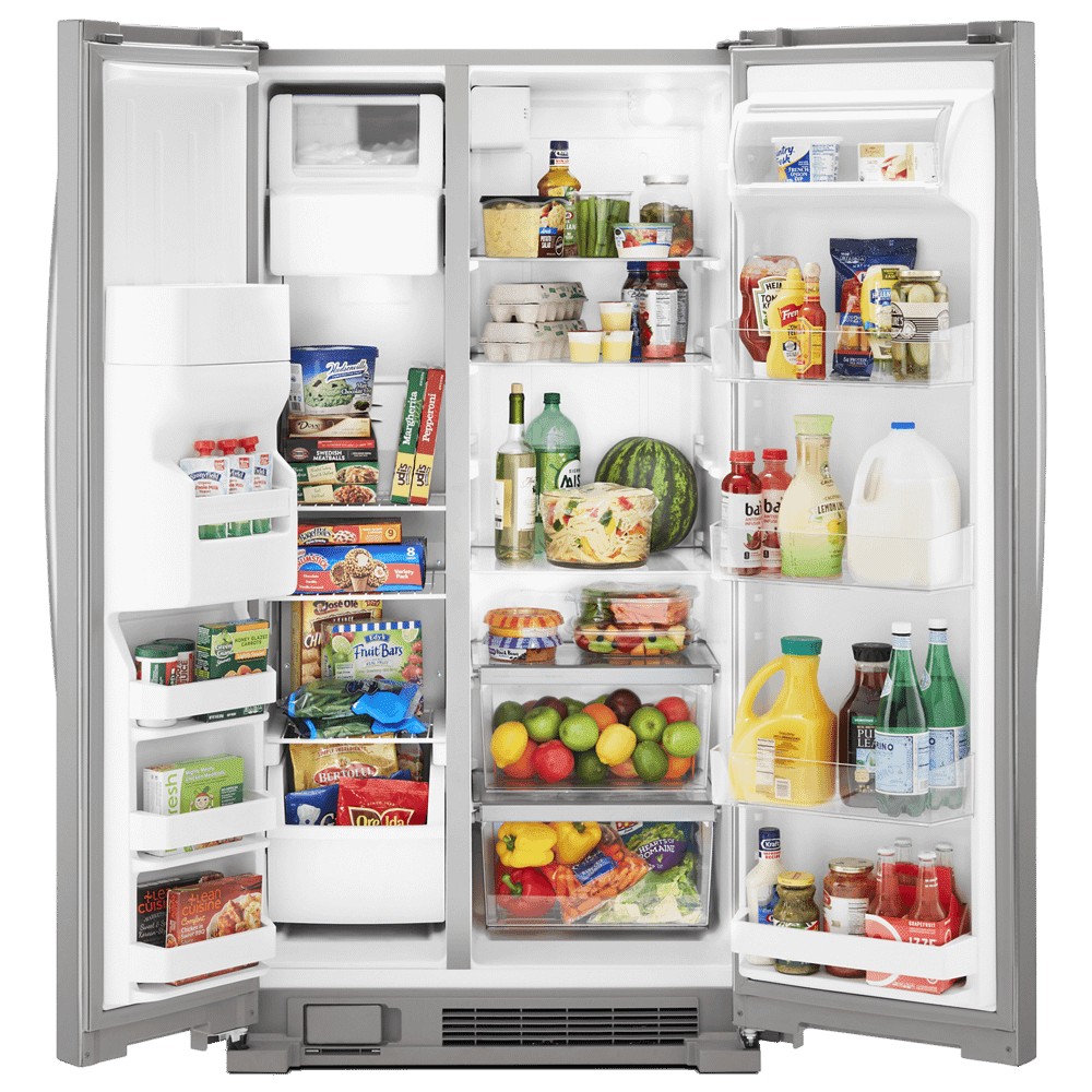 Whirlpool WRS331SDHM 21 Cu.Ft. Freestanding Side by Side Refrigerator
