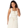 thumbnail image 5 of Bridgerton Celebrity Pink Women's Tiered Corset Top, Sizes XS-XXXL, 5 of 8