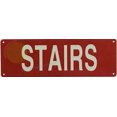 thumbnail image 5 of STAIRS SIGN -RB-(4x12,RED,ALUMINUM) -ref19722, 5 of 5