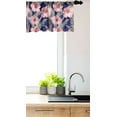 thumbnail image 3 of Ambesonne Flower Window Valance, Blooming Flowers Composition, 54" X 18", Multicolor, 3 of 3