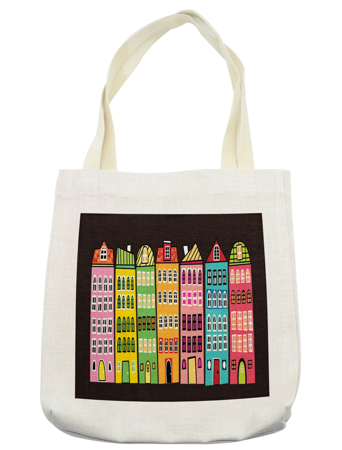 Foldaway Reusable Cotton Bag Love Bird ART Illustrated Shopping Bag Bag for Life Tote