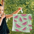 thumbnail image 4 of Coolnut 2 PCS Cotton Hand Towels 28.3 x 14.4 Inches Ultra Soft and Absorbent Towels for Face, Kitchen, Bath, Hotel, Gym, Watermelon, 4 of 6
