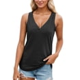 thumbnail image 2 of Solid Color Casual Tank Top Loose Fit Basic Tees for Women Soft Breathable Everyday Wear Comfortable Staple Layering Piece Summer Tops Clothes, 2 of 5