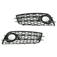 thumbnail image 3 of Front Fog Lamp Cover Trim, Nonfading Black Bumper Fog Light Grille  For Car, 3 of 8