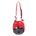 thumbnail image 2 of de caballo usable para trabajo Suministro de caballos de pasto con forro cómodo - Rojo l Sunnimix Bozal de pastoreo de seguridad para caballos, 2 of 8