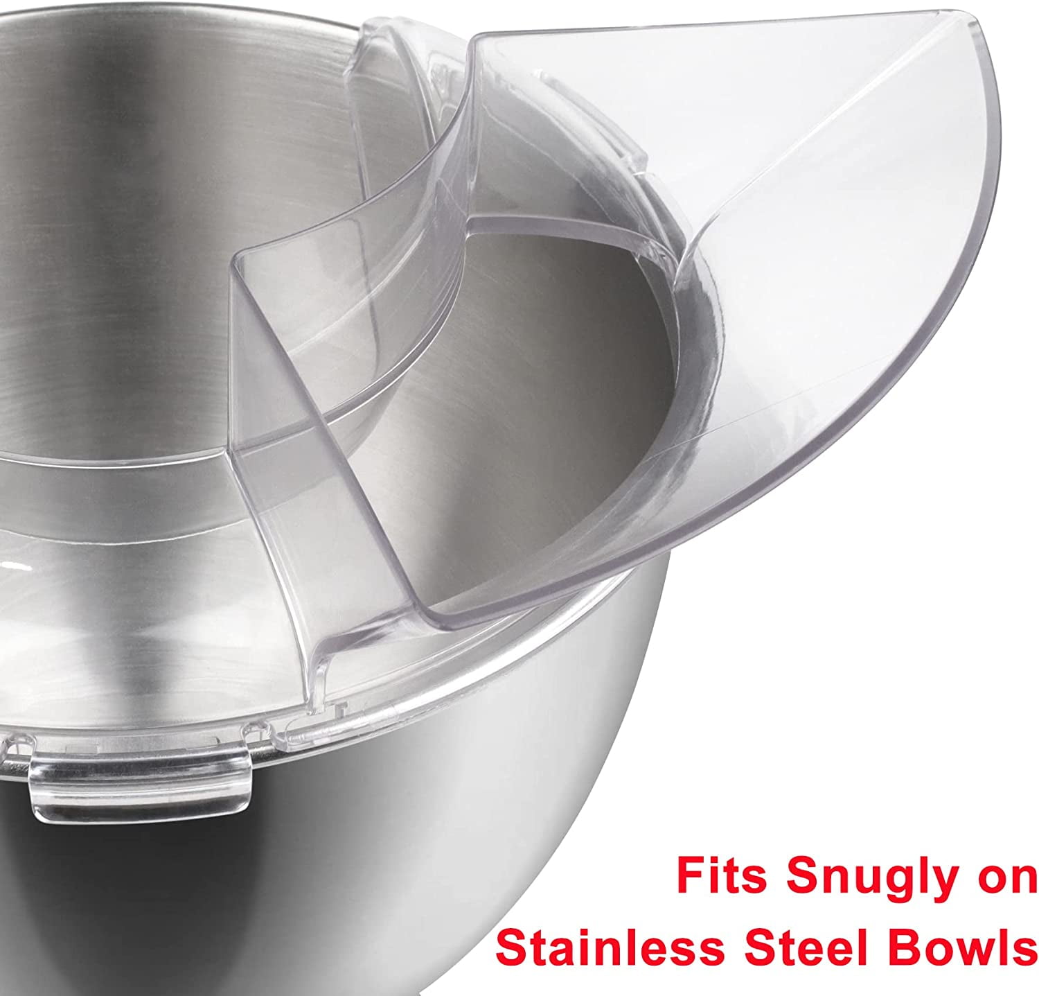 1 PCS Bowl Pouring Shield Tilt Head Parts Splash Guard For KitchenAid  4.5/5/6QT Stand Mixers Sturdy Anti-Splattering