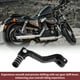 thumbnail image 5 of Palanca de cambio de motocicleta plegable para Kayo T2, aleación de aluminio, palanca de cambio negra y tono plateado, 5 of 6