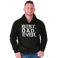 thumbnail image 3 of Best Dad Ever Cool Fathers Day Gift Hoodie Hooded Sweatshirt Men Brisco Brands X, 3 of 6