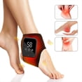thumbnail image 2 of Ankle Massager for Pain Relief Heating Pad for Ankle and Foot with Rechargeable Thermal Wrap for Achilles Tendon,1 ankle brace 1 instruction manual 1 Type-C charging cable, 2 of 7