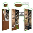 thumbnail image 5 of Monsters Behind The Door Halloween Door Cover, Halloween Decorations, TRL1231D - 36" x 96", 5 of 5