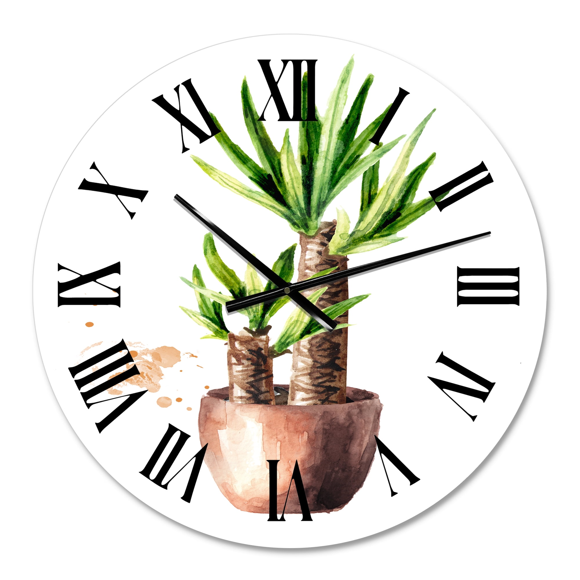 Designart 1 in Traditional Wall Clock