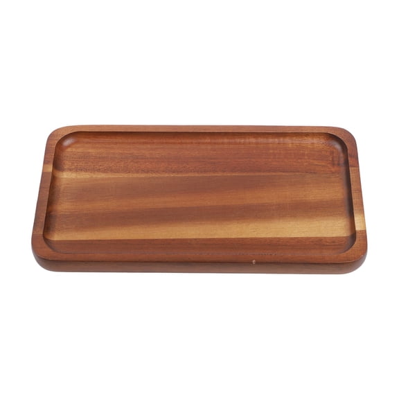 Rectangular Wooden Tray: Perfect for Tea, Coffee, and Desserts!