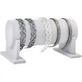 thumbnail image 4 of LAMF Schmuck-St?nder, abnehmbarer Kopfbügel, Haarband, Haarspange, Halter, Organizer, Samt, T-Stange, Pr?sentationsst?nder für Ketten, Armb?nder, Halsketten, Vitrine, 4 of 4