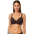 thumbnail image 2 of Women Bras 6 Packs of T-Shirt Comfortable Everyday A B C D DD DDD Cups Full Coverage Bra 38B (S8802), 2 of 6