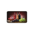 thumbnail image 3 of 2 Pieces 3D Wine Decor Themed Kitchen Mats and Rug Set Kitchen Floot Mat - Water Absorb Microfiber Kitchen Rug Wine Decorations for Kitchen 17"x47"+17" X23" Wine Glass Rugs, 3 of 6
