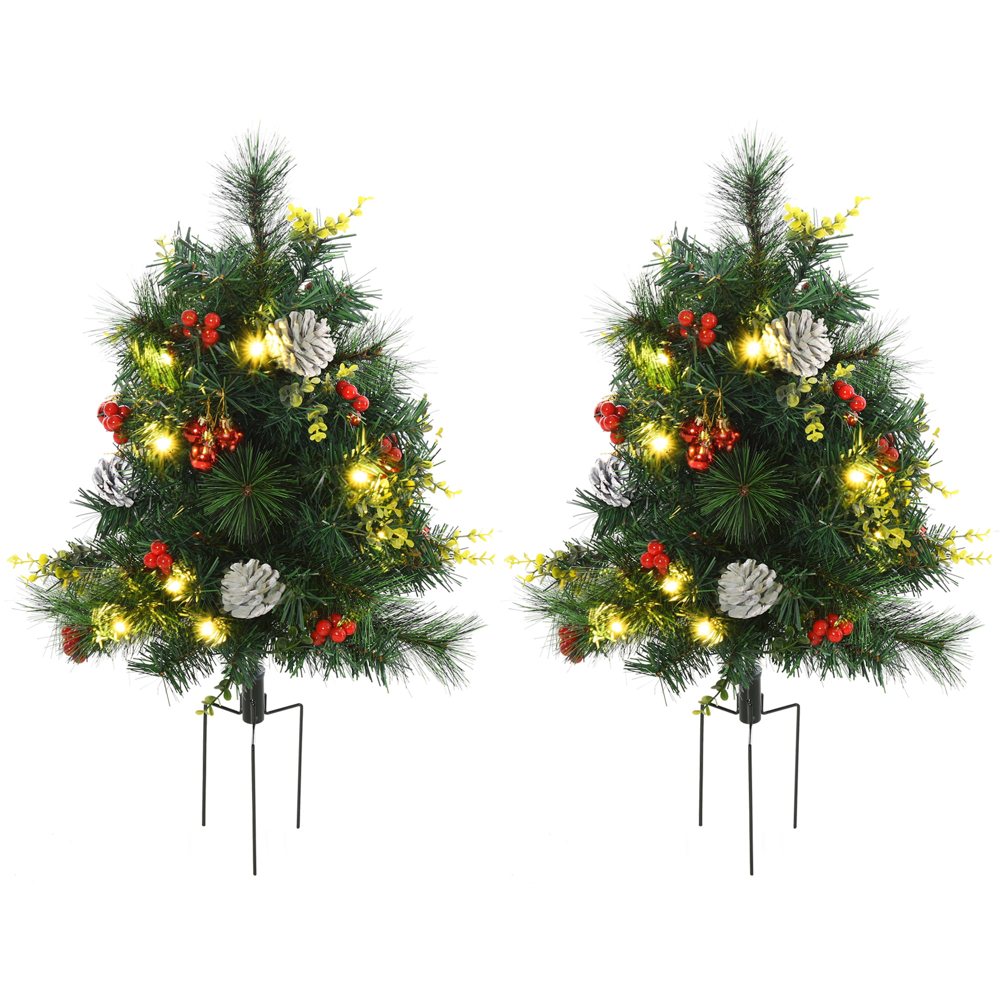 Mini Pre Lit Christmas Trees - Photos