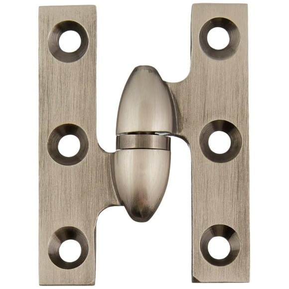 Deltana OK2015U15A-L Solid Brass 2-Inch x 1/2-Inch Olive Knuckle Hinge