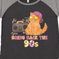 thumbnail image 4 of Inktastic Bring Back The 90s Cool Orange Cat Women's Plus Size T-Shirt, 4 of 5