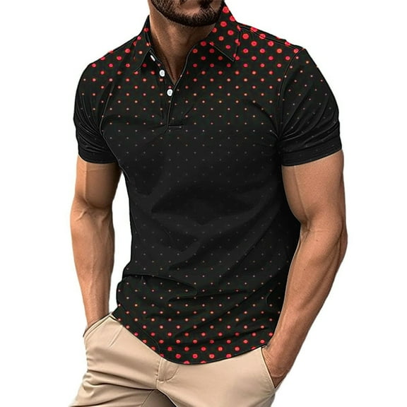 Maean Men’s Classic Golf Shirt Casual Short Sleeve Tshirts Basic Regular Business Causal Shirts