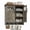 Gray, variant on Mintazer Farmhouse Wall-Mounted Storage Cabinet with Hooks, Bathroom Medicine Cabinet with Adjustable Shelves & Doors for Kitchen Laundry Room, Gray