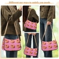thumbnail image 4 of FORMRS Womens Shoulder Bag with Chain Strap Clutch Purse Cute Tote Handbag, Pink Doughnuts, 4 of 7