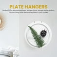 thumbnail image 3 of 10 Pack Plate Hangers, 6 Inch Wall Hangers and Hooks, Compatible 5 To 7 Decorative Plates, Antique China, Plates Art, 3 of 4