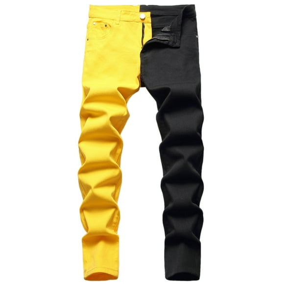 Mens Expandable Waist Jeans