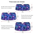 thumbnail image 5 of Yayeee Car Windshield Sun Shade Universal Fit Front Visor Protector, Neon Pink Starfish, 5 of 8