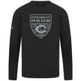 thumbnail image 2 of Men's Levelwear  Black Cincinnati Reds Mandate Buckler Pullover, 2 of 3