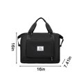 thumbnail image 3 of Travel Duffle Bag, One Shoulder/two Shoulder Multifunctional Travel Bag Expandable Gym Bags, Duffle Bags for Sports and Weekend Travel, Large Capacity Lightweight Bags, Duffle Bag for Travel, 3 of 6