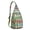 Olive-green-13, variant on Vintage Boho Sling Backpack – Retro Tribal Ethnic Crossbody Bag, Artistic Geometric Hiking Shoulder Bag for Women & Men, Rustic Floral Travel Daypack