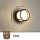 thumbnail image 3 of Lámpara de pared exterior LED impermeable IP66 con sensor de movimiento, iluminación exterior LED, luces de porche, luces de balcón y jardín, lámpara de pared exterior, 3 of 5