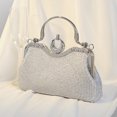 thumbnail image 3 of Bolso de mano Bolso de noche con diamantes Bolso de cena 2024 Bolso de mujer, 3 of 3