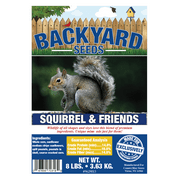 Backyard Seeds Squirrel & Friends Wildlife Mix-20 Pounds