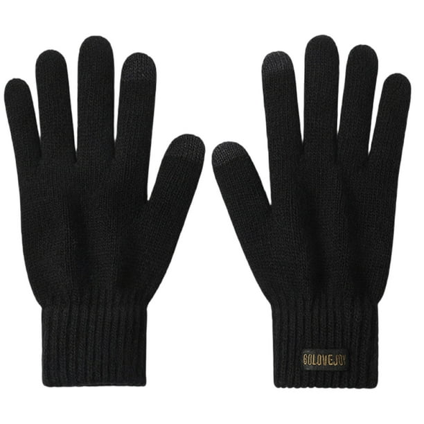 Guantes de terciopelo de invierno, gruesos y cálidos, para mujer, para exteriores, resistentes al frío, mitones para mujer
