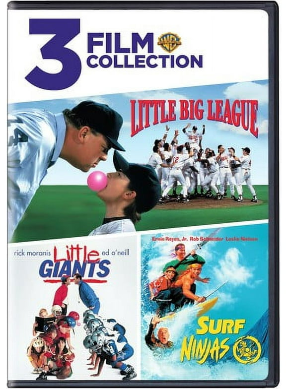 3 Film Collection: Little Big League / Little Giants / Surf Ninjas (DVD), Warner Home Video, Comedy