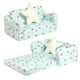 thumbnail image 1 of Sofá MOMCAYWEX para niños pequeños con asiento extra ancho con almohada en forma de estrella, 1 of 7