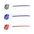 thumbnail image 6 of BAZIC Lumiere Assorted Color Oil-Gel Ink Retractable Pen w/ Grip (3/Pack), 6 of 6