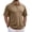 #03 Khaki, variant on Breeze Raglan Collared Polo Shirts for Men Quick Dry Short Sleeve Athletic Tees, Lightweight Golf Work Outdoor Casual Tops,L,Brown