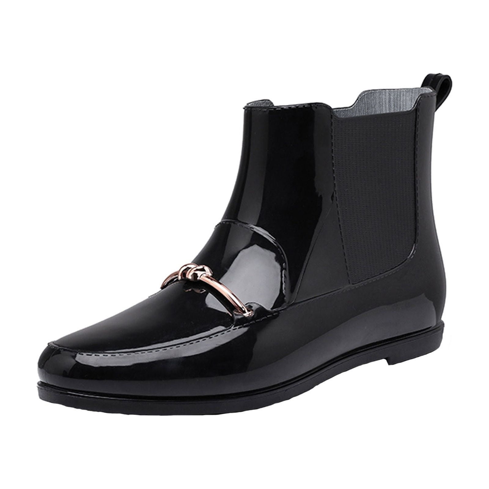 Summer Saving Clearance AXXD Rain Boots,Work Shoes Women Duck Boots Snow Boots For Women Flat Mid-Calf 2024 Ladies Women Shoes For Clearence