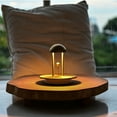 thumbnail image 4 of Tubicen Lampe de Table Sans Fil, Lampe à Batterie Rechargeable, Lampes de Chevet Portatives à DEL, Contrôle des Gestes avec Fonction Mémoire, Éclairage Nocturne d'Accent à Gradation Continue, Laiton, 4 of 7
