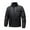 #066-Black, variant on Yusimy Men's Hooded Zip-Front Coat Solid Color Long Sleeve Water-Resistant Thermal Insulated Outdoor Utility Winter Jacket