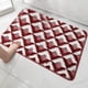 thumbnail image 5 of Bathroom Water-Absorbing Mat Machine-Woven Carpet For Secure Grip Bedroom Entryway Rug Non-Slip Doorstep Foot Mat Non-slip Padding, 5 of 9