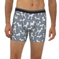 thumbnail image 4 of Rocae Poodle Dog for Stretch Moisture-Wicking Underwear,Men's Underwear Boxer Briefs X-Large, 4 of 9