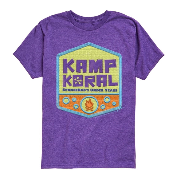 Kamp Koral - Kamp Koral Logo Badge - Toddler & Youth Short Sleeve Graphic T-Shirt