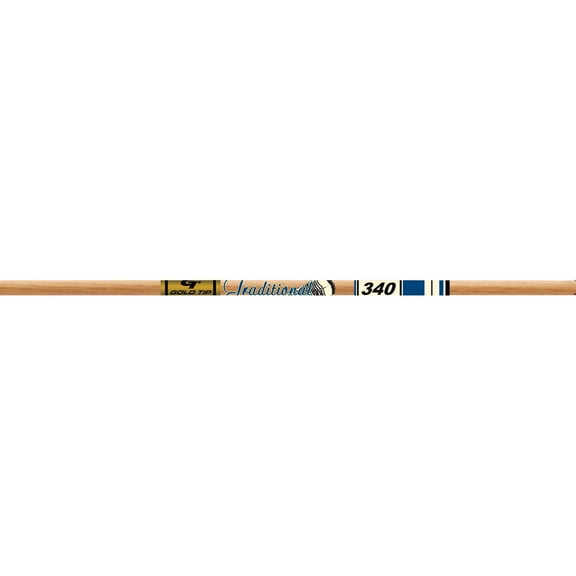 Gold Tip Llc Traditional XT 500 Raw Shafts w/Nock Installed/Insert Loose