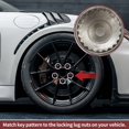 thumbnail image 3 of Ofertas Únicas 1 Juego de Tuercas de Bloqueo de Rueda para Porsche Cayenne Cayman 23 Dientes #69 Llave de Extracción de Tuercas con Adaptador de 19 mm, 3 of 7