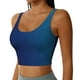 thumbnail image 2 of Balery teal blue Sujetadores deportivos con espalda cruzada para mujer, acolchados, sin costuras, de alto impacto, ideales para yoga, gimnasio, entrenamiento y fitness.-Large, 2 of 8