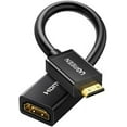 thumbnail image 1 of Adaptateur HDMI Mini UltraLink 4K - Connecteur Mâle à Femelle Haute Vitesse pour Raspberry Pi, Appareils Photo Reflex, Ordinateurs Portables, Projecteurs, Tablettes et Moniteurs Portables, 1 of 5
